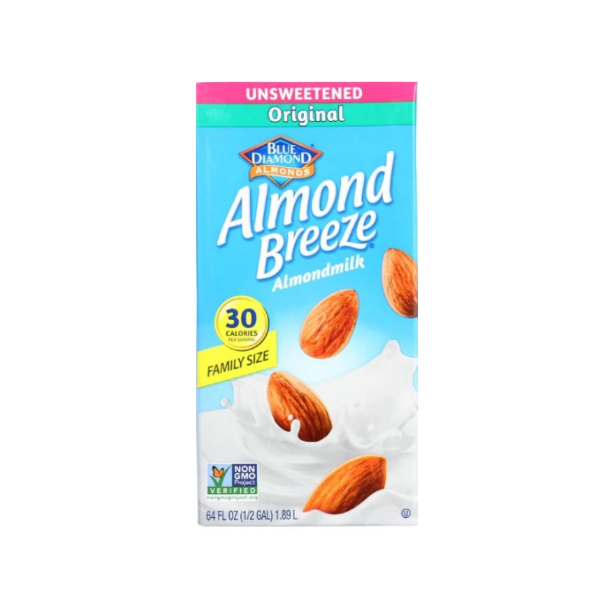 Blue Diamond Almondmilk Original Unsweetened 64oz