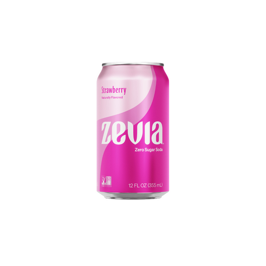Zevia Strawberry Soda 12oz