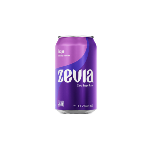 Zevia Grape Soda 12oz