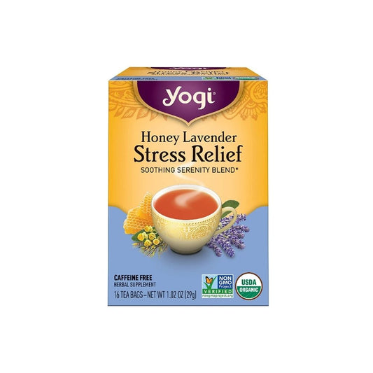 Yogi Stress Relief Honey Lavender